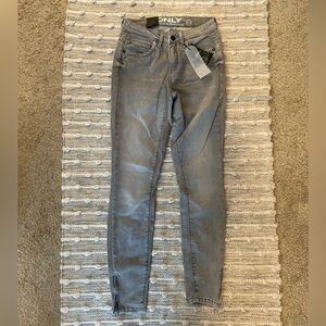 ONLY grey jeans 26W 32L